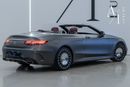 مرسيدس بنز S 560 كوبيه 2018 Mercedes Benz S560 Convertible V8, Service History, Fully Loaded, Excellent Condition, GCC Spec