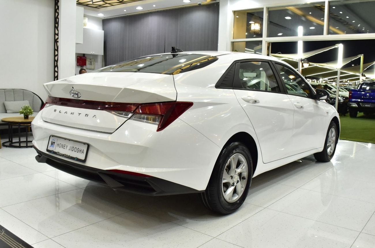 Hyundai Elantra EXCELLENT DEAL for our Hyundai Elantra ( 2022 Model ) in White Color GCC Specs