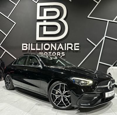 Mercedes-Benz C 200 Premium 2.0L MERCEDES-BENZ C 200 | GCC | 2023 | UNDER WARRANTY & CONTRACT SERVICE (GARGASH) - !