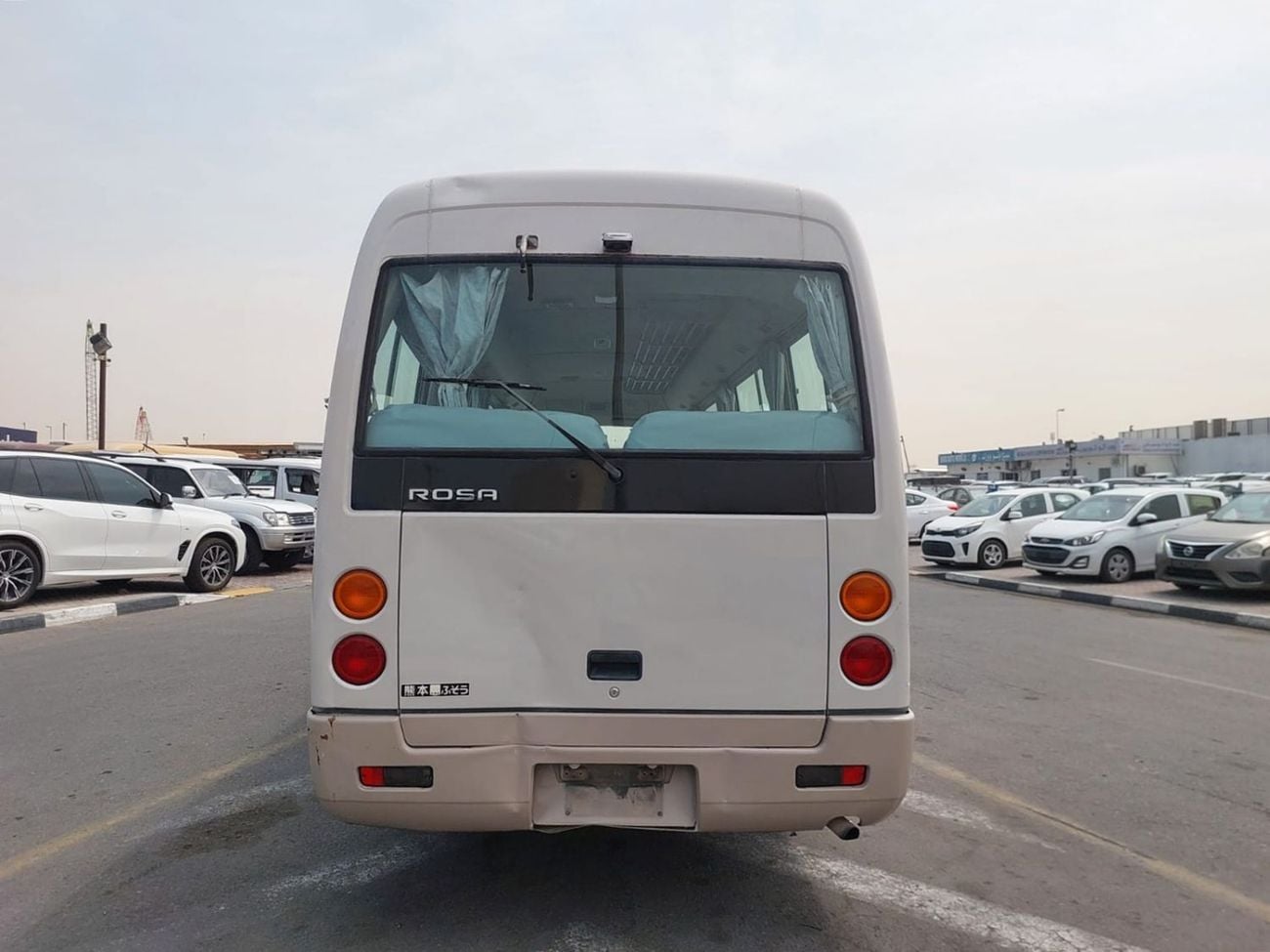 ميتسوبيشي روزا (RAMADAN OFFER) MITSUBISHI ROSA BUS RHD 1998 MODEL 5.2 L DIESEL MANUAL(PM00446)