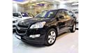 Chevrolet Traverse FULL OPTION & LOW MILEAGE Chevrolet Traverse LT 2012 Model!! in Black Color! GCC Specs
