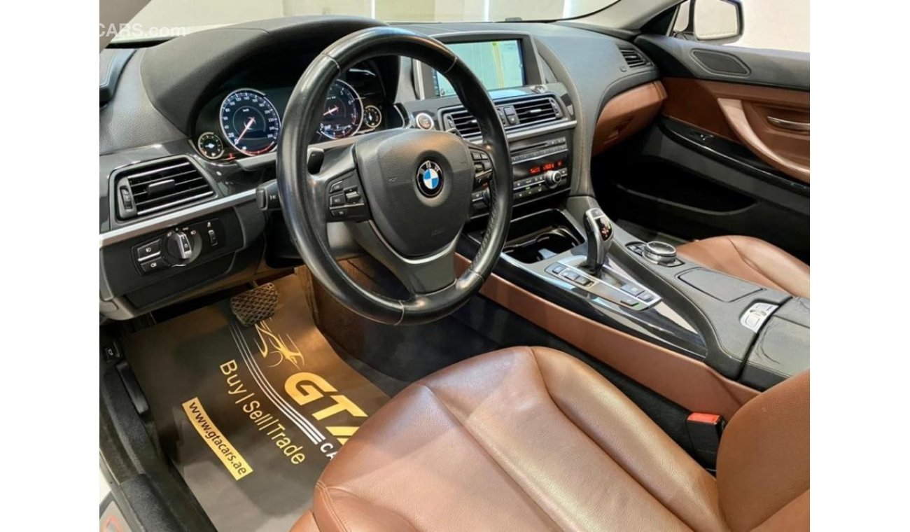 بي أم دبليو 640 2015 BMW 640i Gran Coupe, Warranty, Service History, Low KMs, GCC