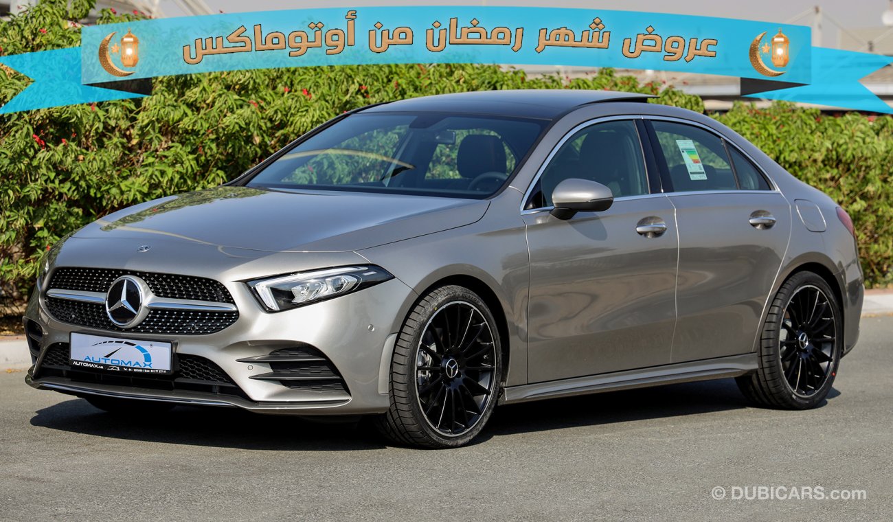 مرسيدس بنز A 200 AMG 2021, GCC, 0km,w/2 Yrs Unlimited Mileage Warranty @ Dealer