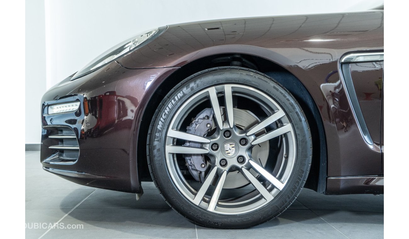 بورش باناميرا 2014 Porsche Panamera 4 / Porsche Warranty / Sports Chrono / Turbo Wheels