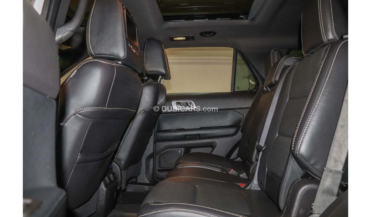 فورد اكسبلورر سبورت تراك Sport 2015 GCC under Agency Warranty with Zero Down-Payment.