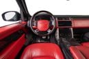 Land Rover Range Rover Supercharged 5.0L GCC-High Specifications-Premium Red Leather Interior