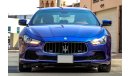 Maserati Ghibli 2016 GCC under Warranty with Zero Down-Payment.