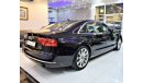 أودي A8 VERY LOW MILEAGE and in PERFECT CONDIITION Audi A8 L 3.0T QUATTRO 2013 Model!! in Black Color! GCC S