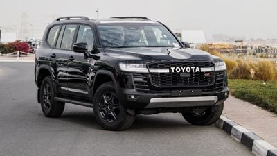 تويوتا لاند كروزر GRS 3.5L - Attitude Black Inside Maroon | Export Only