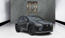 Lexus NX350 F-SPORT1 AWD. Local Registgration+10%