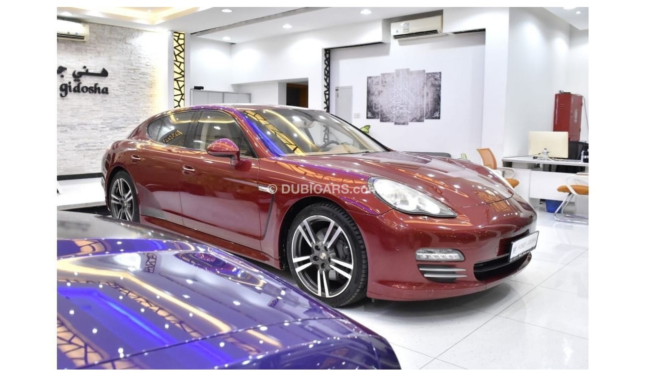 Porsche Panamera EXCELLENT DEAL for our Porsche Panamera 4 ( 2012 Model ) in Red Color GCC Specs