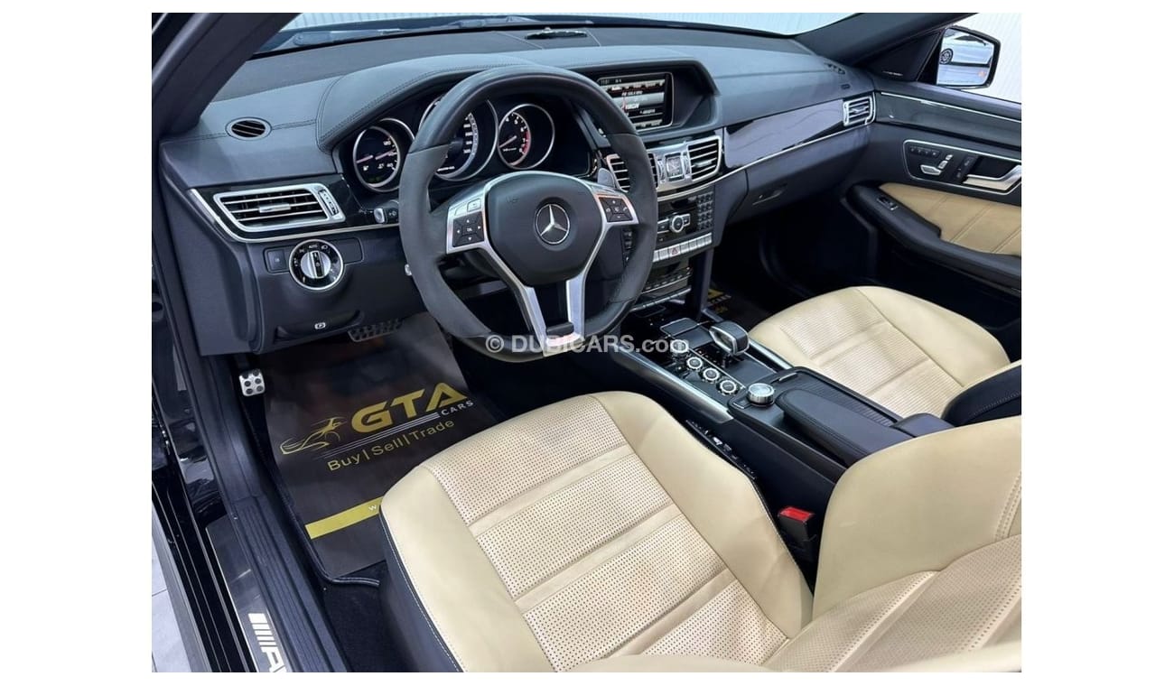 Mercedes-Benz E 63 AMG Std 2015 Mercedes Benz E63 AMG, Full Service History, Full Options, Excellent Condition, GCC