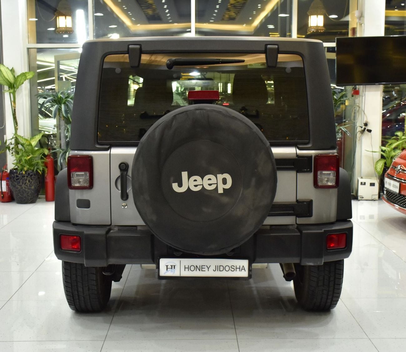 Jeep Wrangler EXCELLENT DEAL for our Jeep Wrangler Sport ( 2016 Model ) in Silver Color GCC Specs