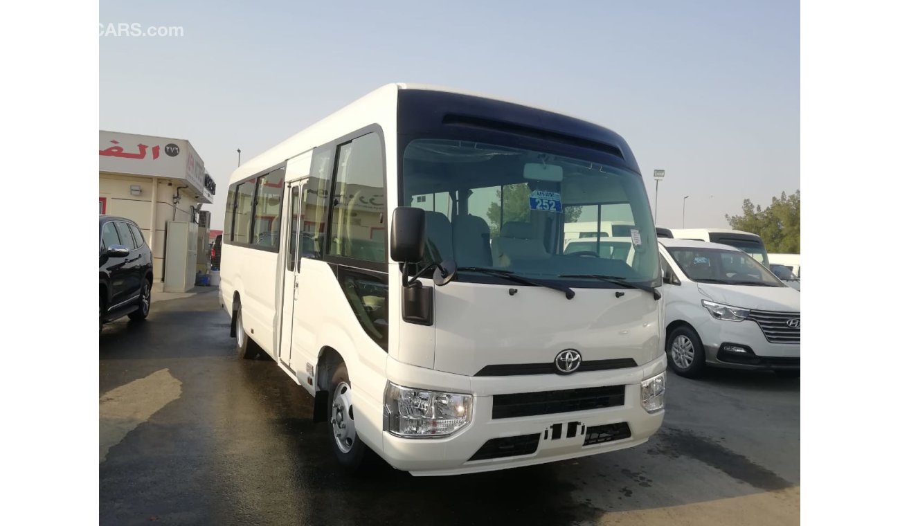 Toyota Coaster 4.2L DIESEL 2019 FULL OPTION 22 SEAT+FRIDGE FOR EXPORT ONLY