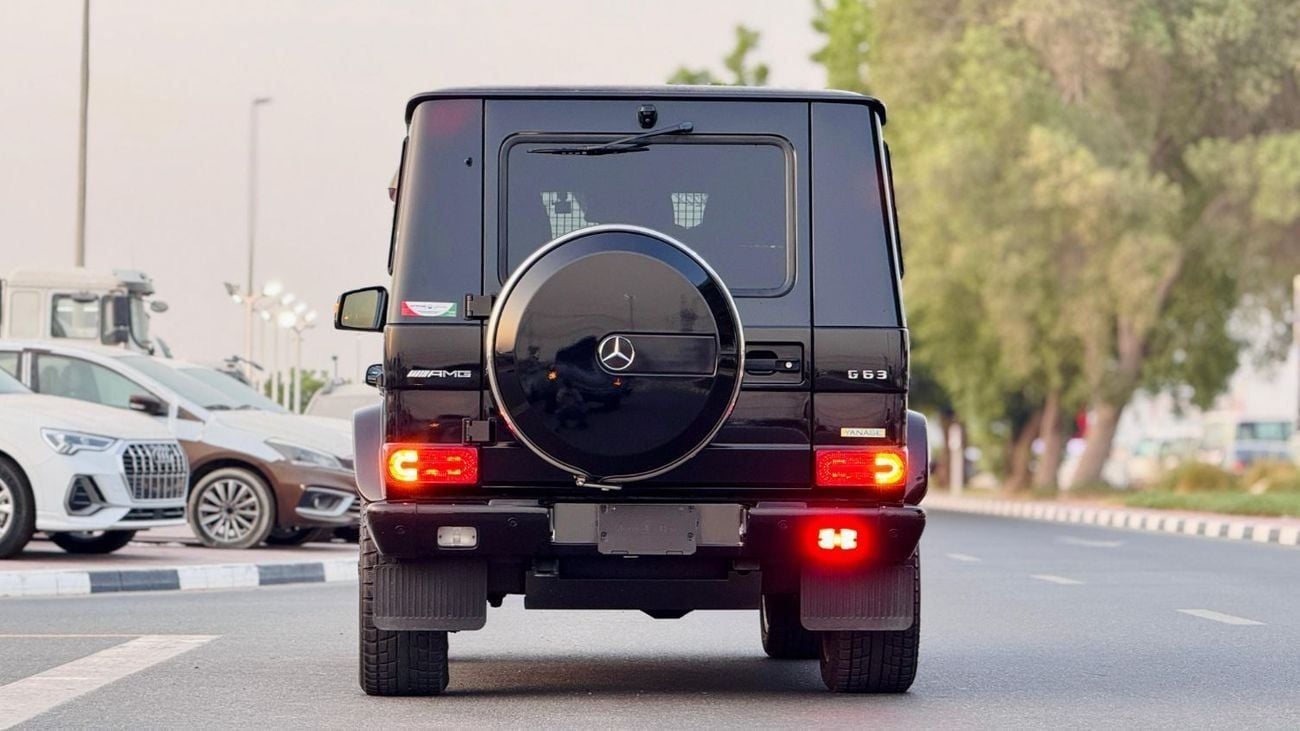 مرسيدس بنز G 63 AMG G-WAGON | V8 BITURBO DIESEL ENGINE | 5.5L | PREMIUM FEATURES | SUNROOF | RHD