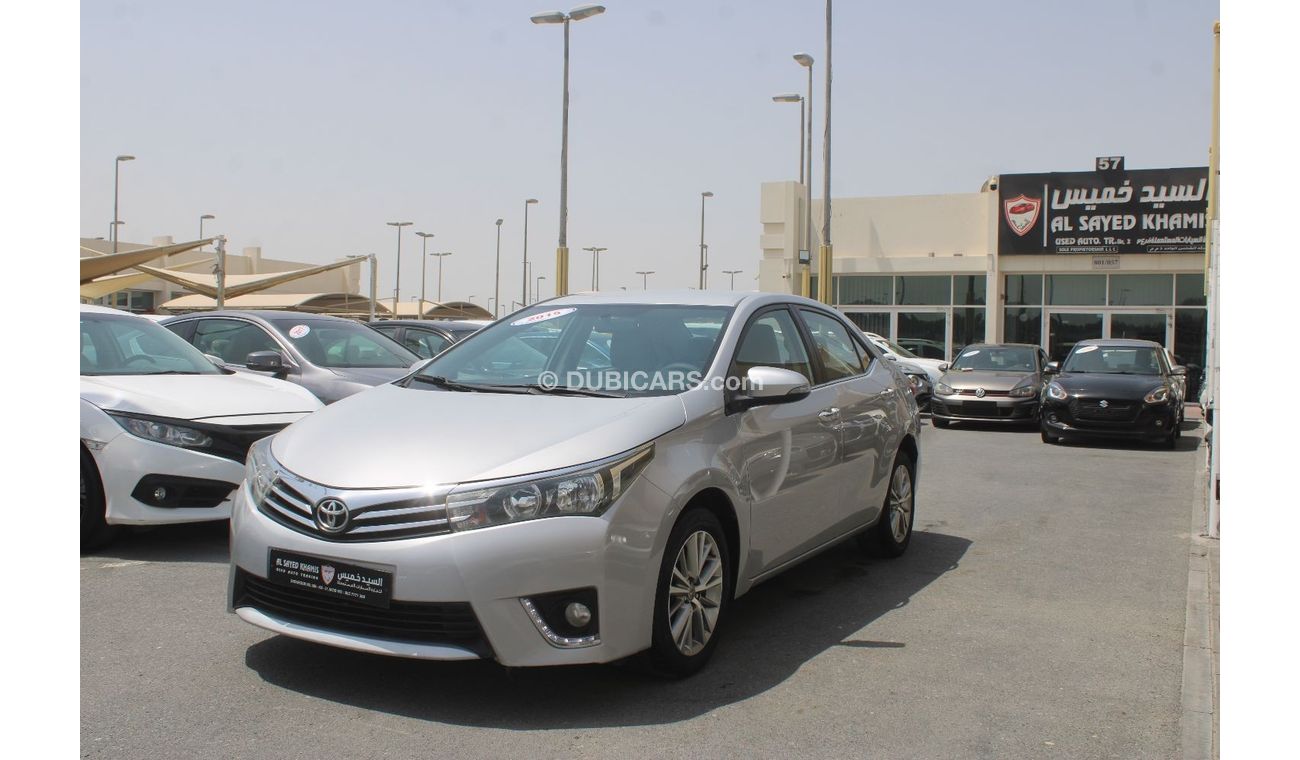 Toyota Corolla SE+ TOYOTA COROLLA 2015 - 2000 CC - PUSH BUTTON START - ACCIDENTS FREE - PERFECT CONDITION INSIDE OU