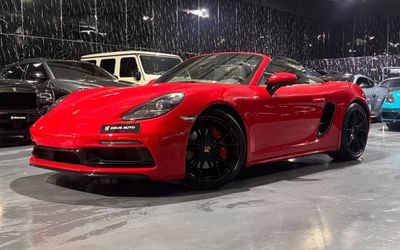 بورش بوكستر 718 GTS 2.5L 2018 Porsche 718 Boxster, Nov 2026 Porsche Warranty, Sport Chrono Package, GCC