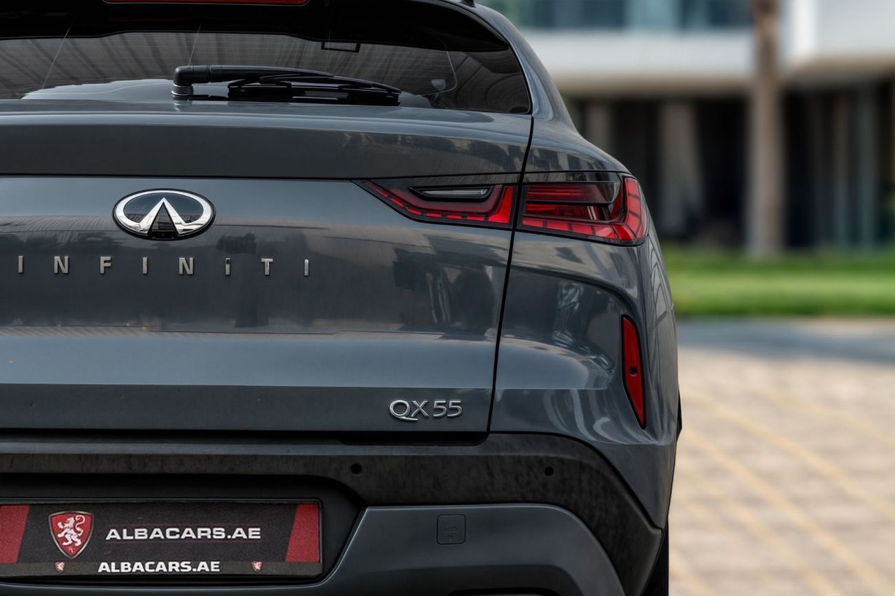 إنفينيتي QX55 QX55|ESSENTIAL | 2,742 P.M | 0% Downpayment | INFINITI Warranty + Service Contract!