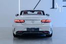 مرسيدس بنز S 560 كوبيه 2018 Mercedes Benz S560 Convertible V8, Service History, Fully Loaded, Excellent Condition, GCC Spec