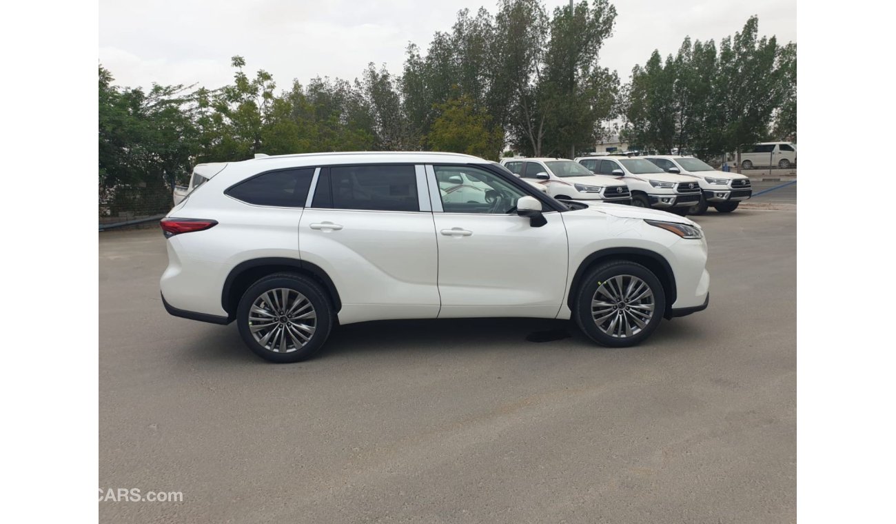 تويوتا هايلاندر 2021 Toyota Highlander 3.5L V6 Petrol AWD Platinum Edition Full option with Panamora roof, 360 camer