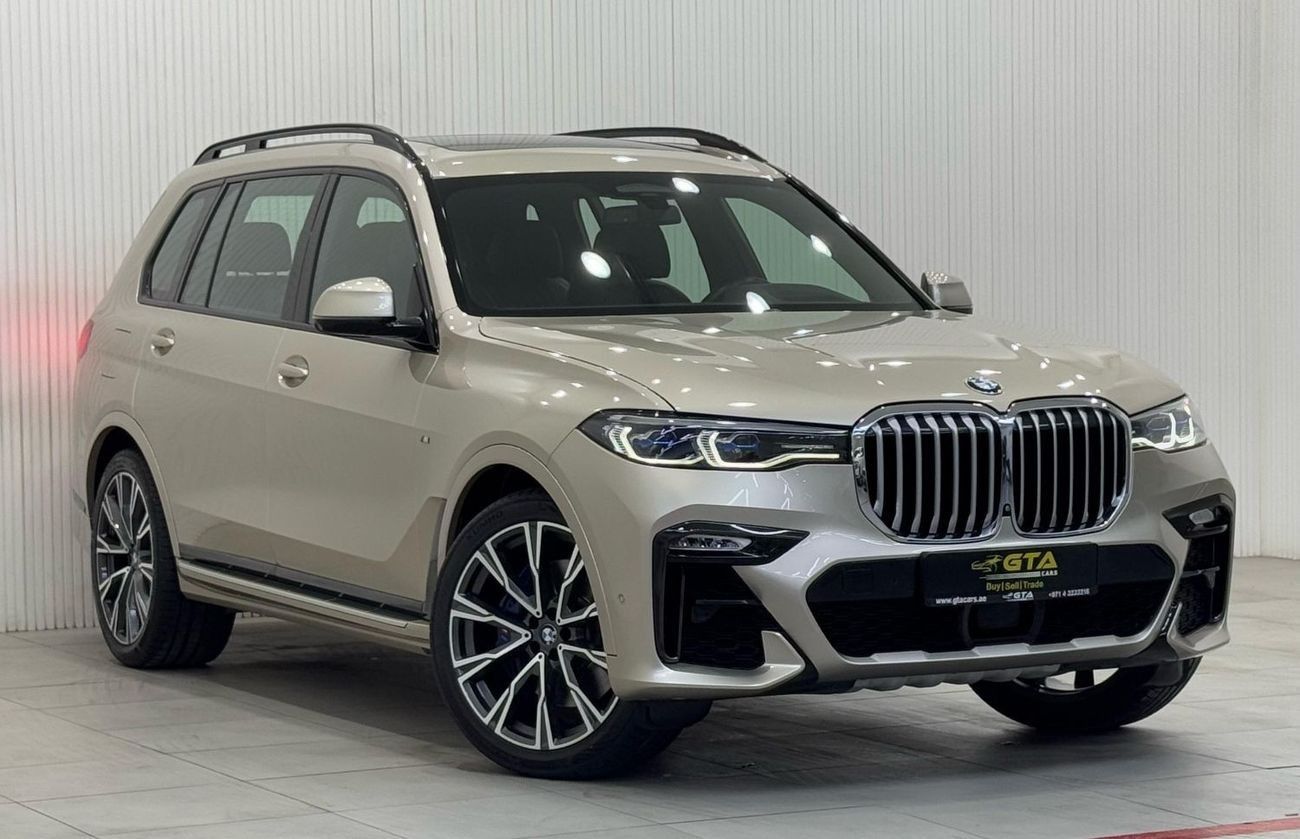 بي أم دبليو X7 50i 4.4L 2019 BMW X7 xDrive50i M-Sport, Warranty, Full BMW Service History, Fully Loaded, 7 Seater,