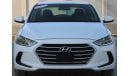 Hyundai Elantra GL Hyundai Elantra 2018 GCC in excellent condition without accidents