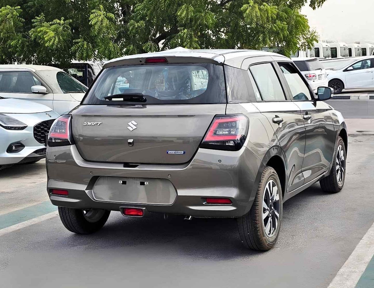 Suzuki Swift GLX SUZUKI SWIFT GLX HYBRID || RADAR | PETROL AT 1.2L V4 (CODE # SWGLXFOH) GRAY 2026