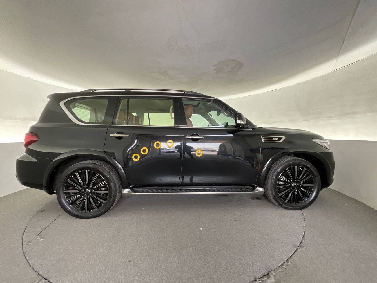 إنفينيتي QX80 5.6 SENSORY PRO AT 4WD 8 SEATS BLACK EDT | شامل الضمان | 0 ﺪﻔﻋﺓ ﺃﻮﻟﻯ