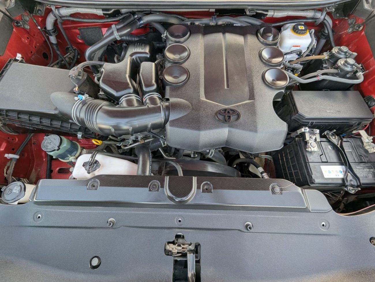 Toyota Prado Toyota Prado TXL red colour LHD