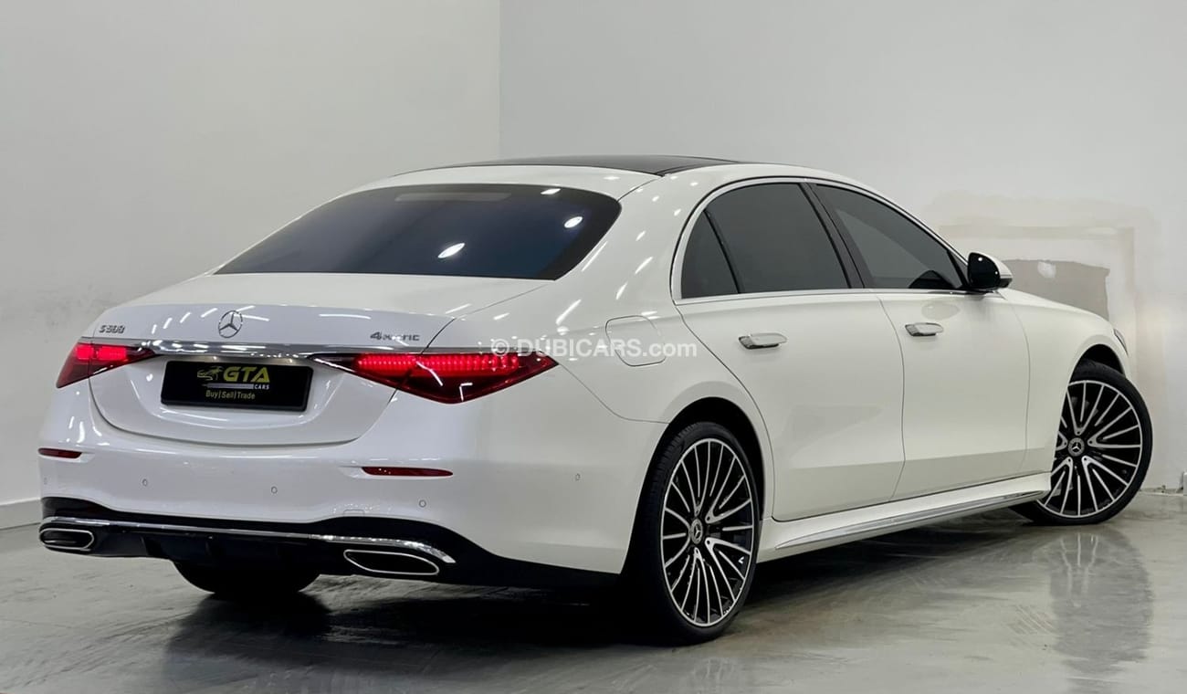 Mercedes-Benz S 580 4M Exclusive 2022 Mercedes S580 4matic, Mercedes Warranty + Service Contract, GCC