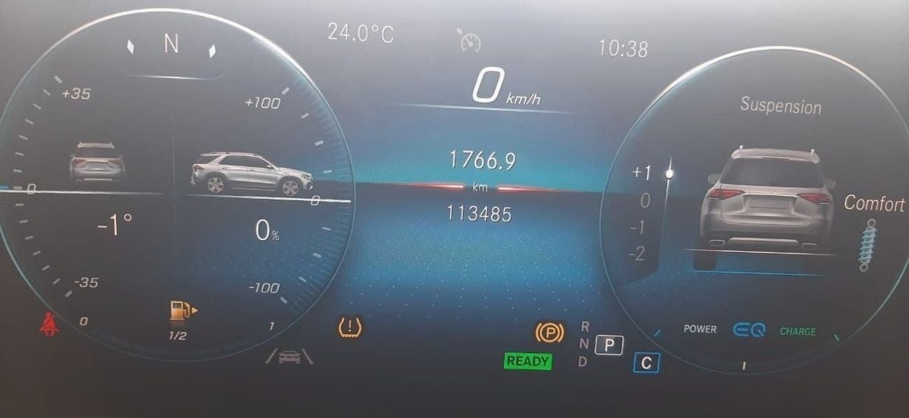 Mercedes-Benz GLE 450 AMG 4MATIC 3L-6CYL GCC -GARGASH ENTERPRISES