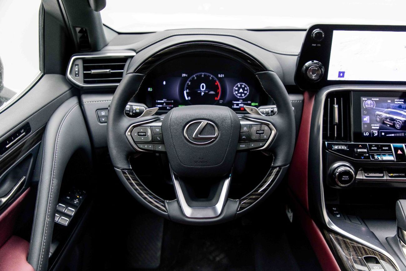 Lexus LX 700h Signature 3.5L - Green Inside Crimson | Export Only