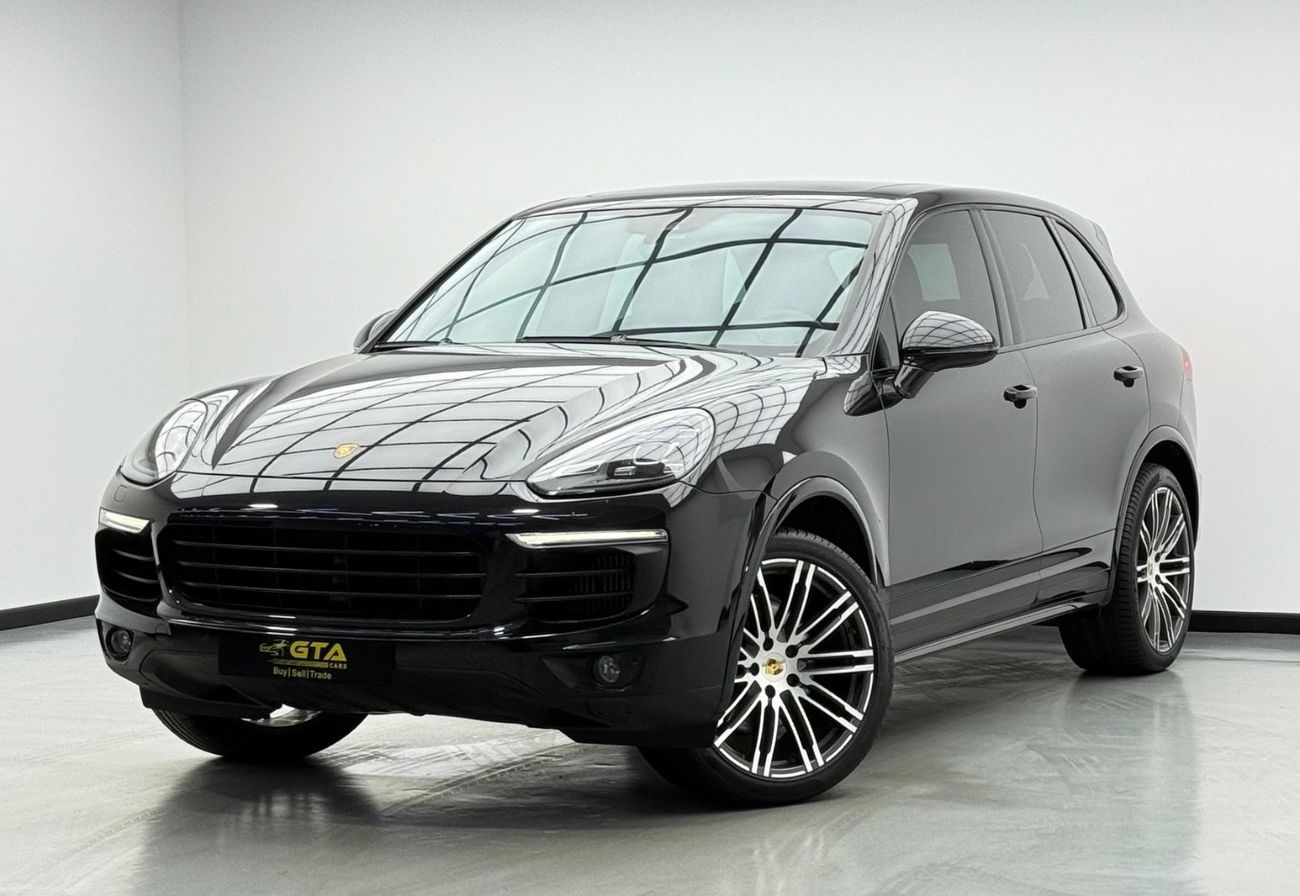 Porsche Cayenne S 3.0L 2015 Porsche Cayenne S, Full Porsche Service History, Very Low Kms, GCC