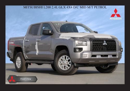 ميتسوبيشي L200 #AN GLX 2.4L MITSUBISHI L200 2.4L GLX 4X4 D/C MID M/T PTR 2025 Export Only