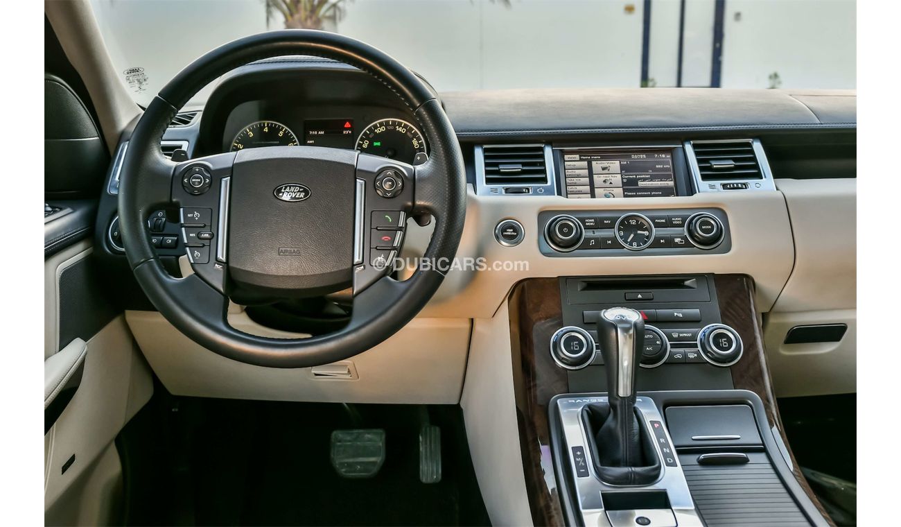 Land Rover Range Rover Sport - 2 Years Warranty - AED 2,134 per month - 0% Downpayment