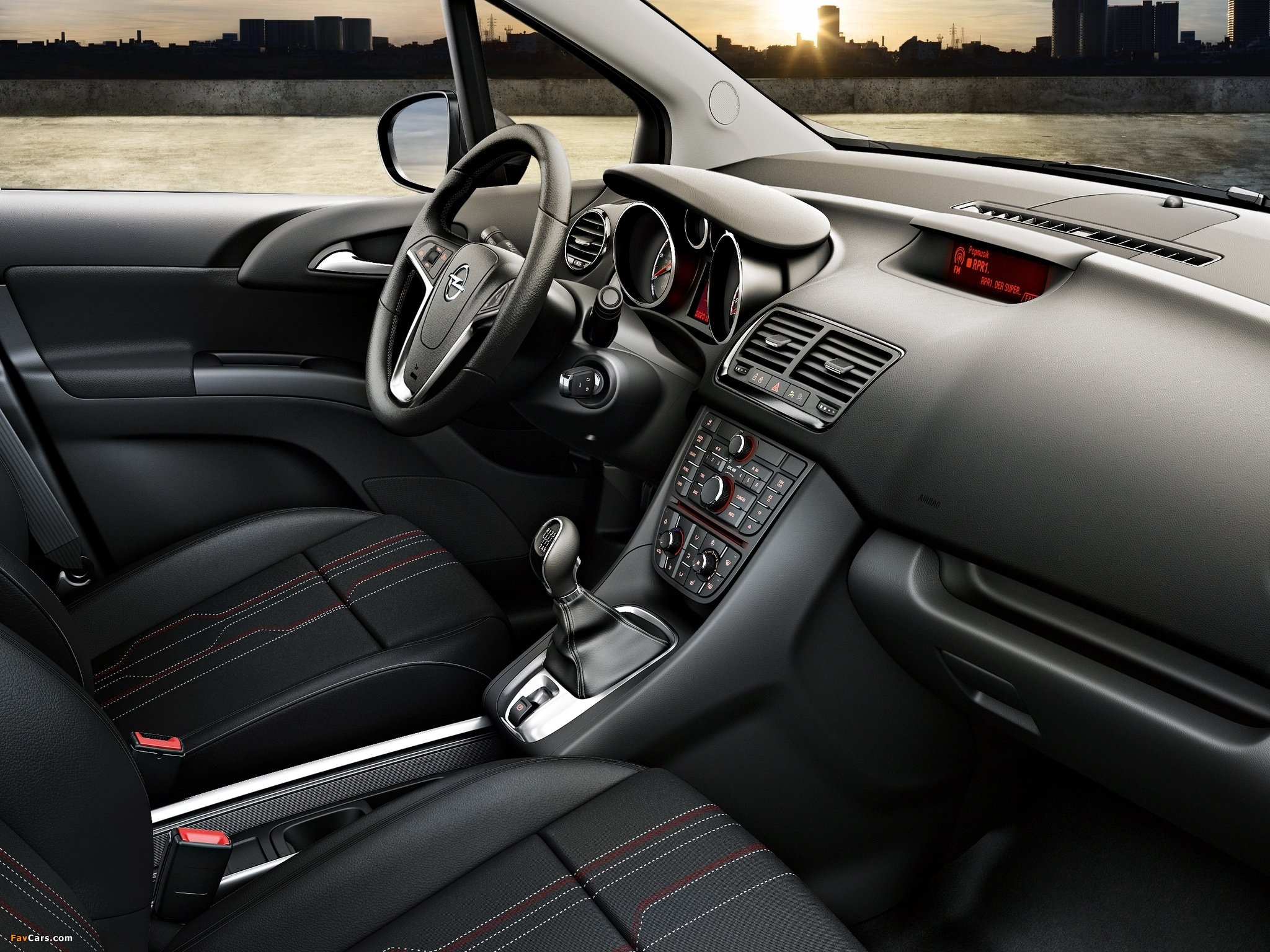 Opel Meriva interior - Cockpit