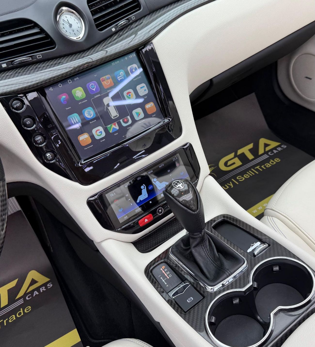 مازيراتي جران كابريو 2016 Maserati Gran Cabrio Sport MC, Full Maserati Service History, Carbon Fiber Package, GCC