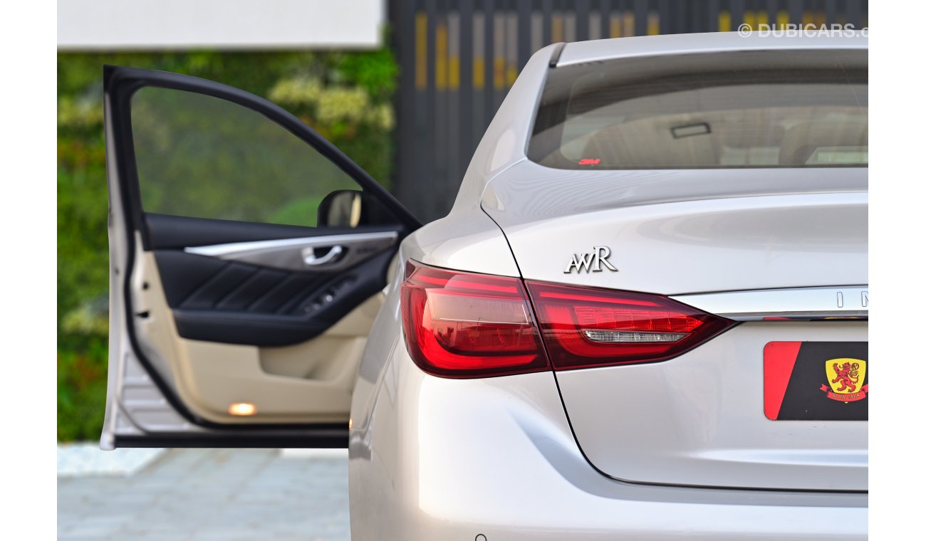 إنفينيتي Q50 Turbo | 1,565 P.M  | 0% Downpayment | Spectacular Condition!