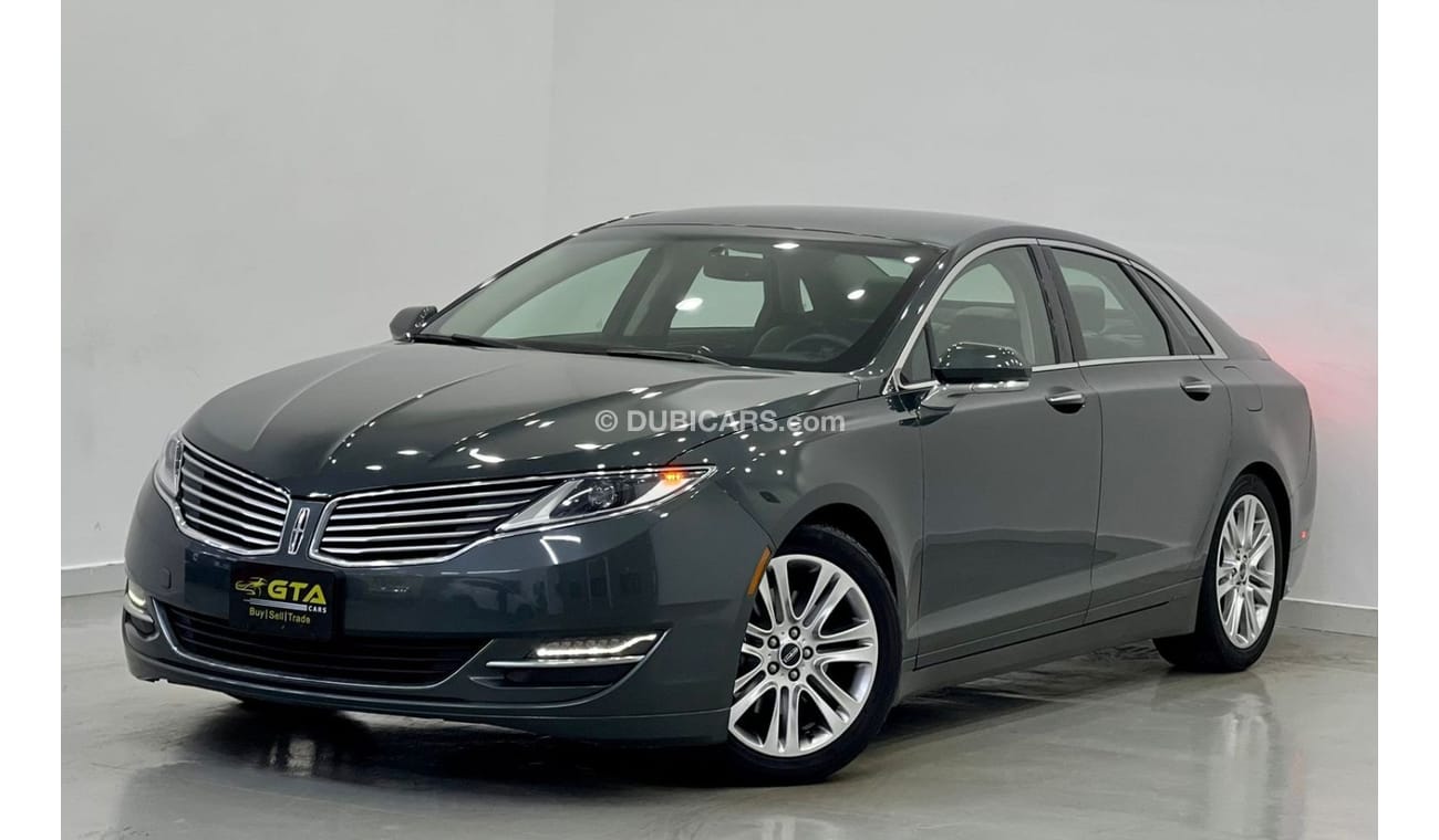 لينكولن MKZ 2015 Lincoln MKZ 2.0L EcoBoost, Full Service History, Fully Loaded, GCC