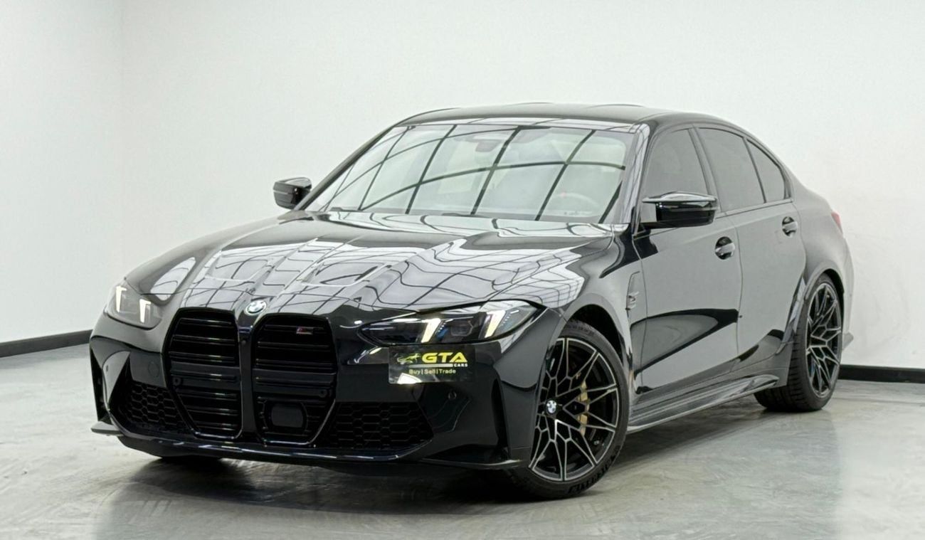 BMW M3 2025 BMW M3 Competition, 2029 BMW Warranty + Service Pack, Very Low Km, Fully Loaded, GCC