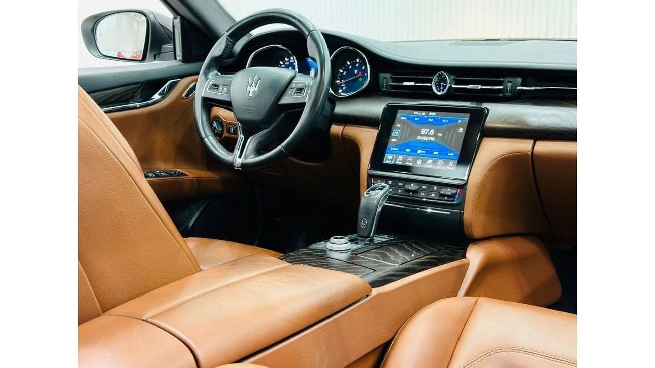 مازيراتي كواتروبورتي Std 2020 Maserati Quattroporte, Oct 2025 Maserati Warranty + Service Pack, New Tyres, Low Kms, GCC