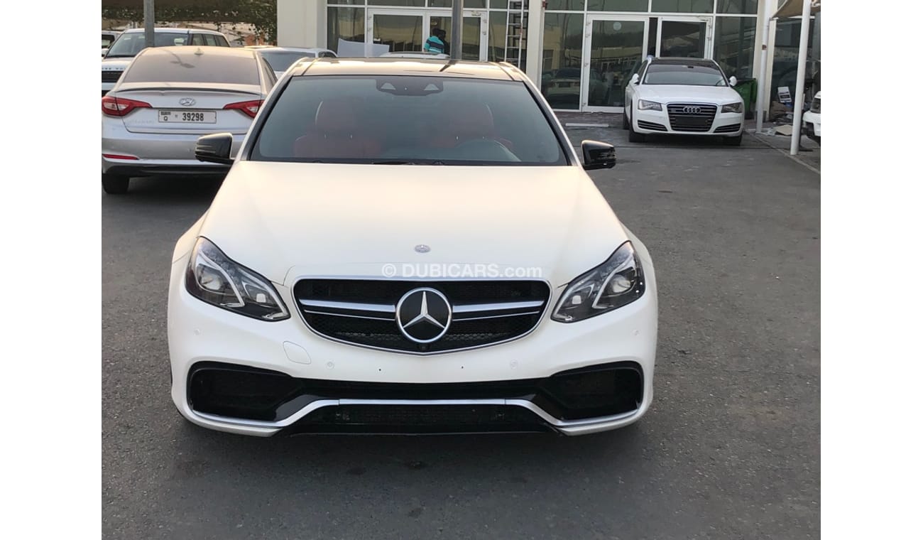 Mercedes-Benz E 63 AMG MERCEDES BENZ E63 AMG MODEL 2014 car prefect condition full option panoramic roof leather seats back
