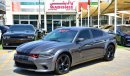 دودج تشارجر Dodge Charger SXT V6 2018/Wide Body/Low Miles/Very Good Condition Exterior view