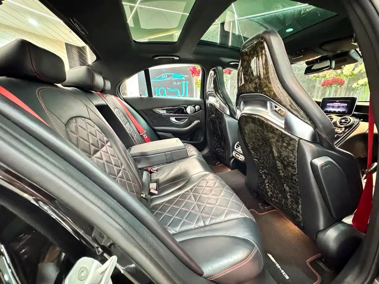 مرسيدس بنز C 63 S ELITE AMG SPECIAL MERCEDES C63S V8 || GCC || TOP OPTIONS || FORGED CARBON FIBER || RADAR LANE ASSIST