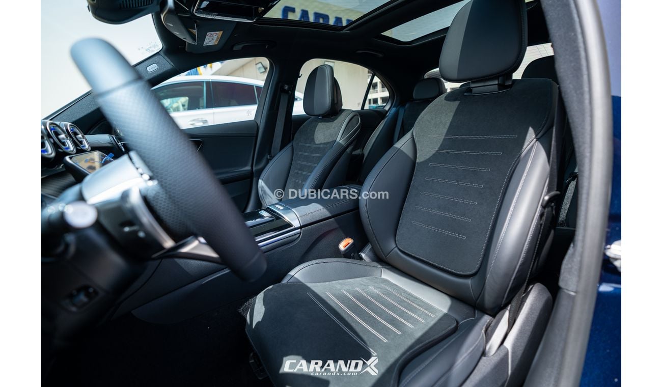 Mercedes-Benz C 200 Sport 2022 Cavansite Blue With Sunroof
