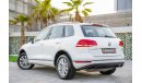 Volkswagen Touareg 1,449 P.M | 0% Downpayment | Full Option | Immaculate Condition