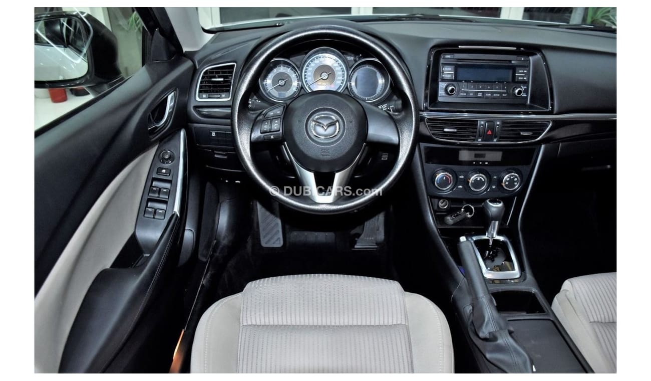 Mazda 6 EXCELLENT DEAL for our Mazda 6 ( 2015 Model ) in White Color GCC Specs