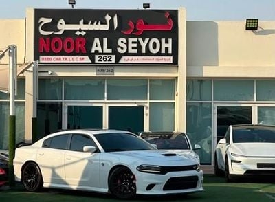 دودج تشارجر HELLCAT دودج تشارجر هيلكات خليجي 2017 صبغ وكالة بحالة الوكالة فل اوبشن ( 707 هورس بور )