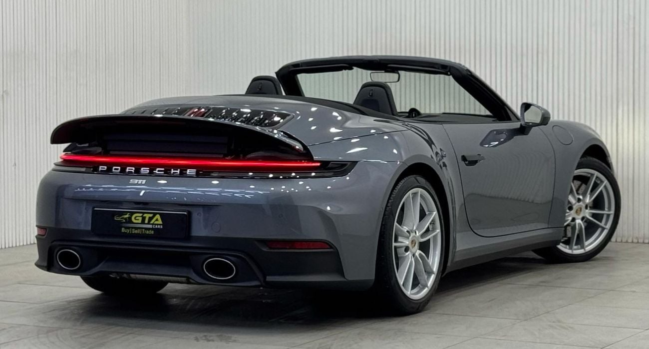 Porsche 911 Carrera 3.0L (380 HP) Convertible 2025 Porsche 911 Carrera Cabriolet, 2 Years Agency Warranty, Brand