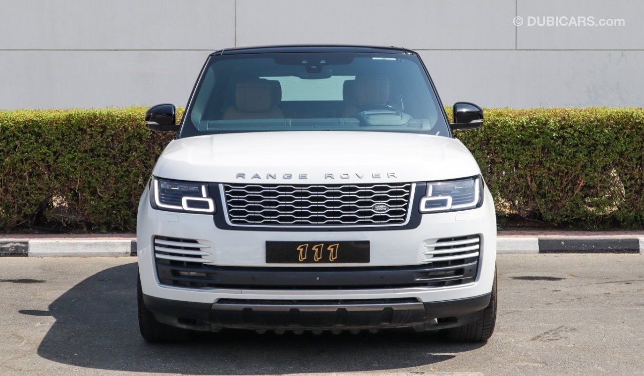 Land Rover Range Rover Vogue SE Supercharged Warranty / GCC Specifications